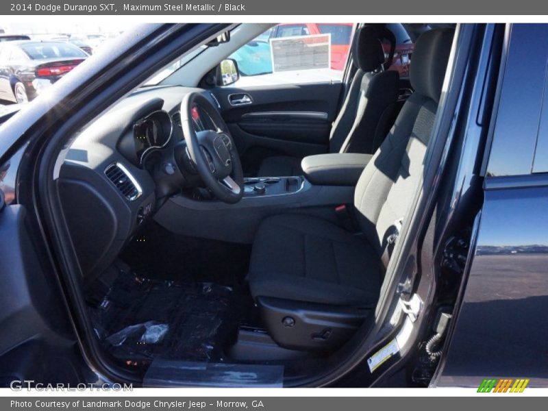 Maximum Steel Metallic / Black 2014 Dodge Durango SXT