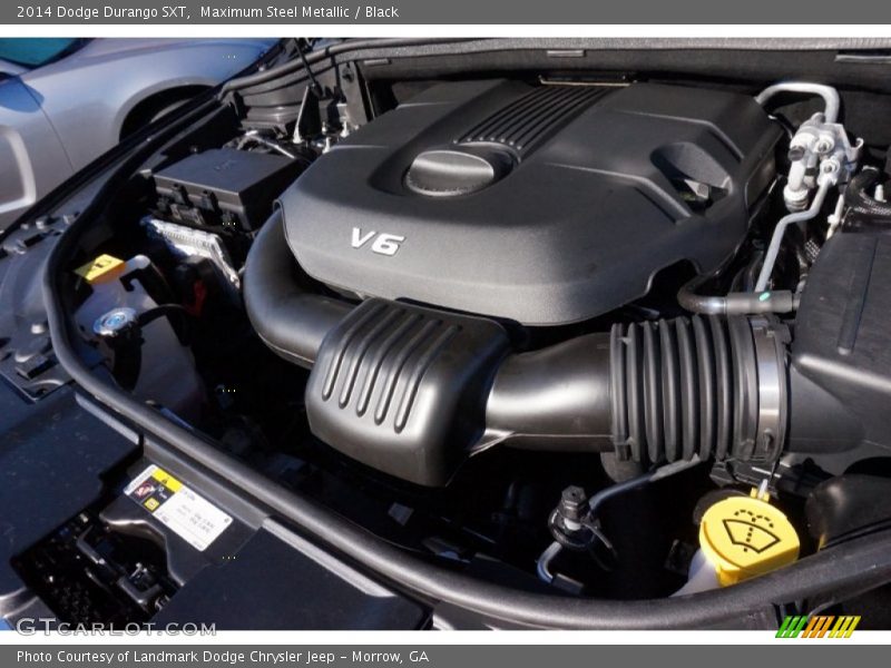 Maximum Steel Metallic / Black 2014 Dodge Durango SXT