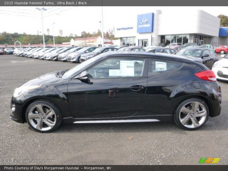 Ultra Black / Black 2015 Hyundai Veloster Turbo