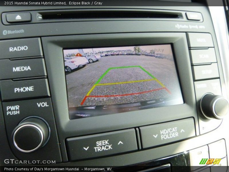 Eclipse Black / Gray 2015 Hyundai Sonata Hybrid Limited