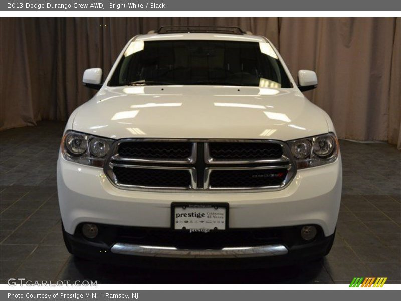Bright White / Black 2013 Dodge Durango Crew AWD
