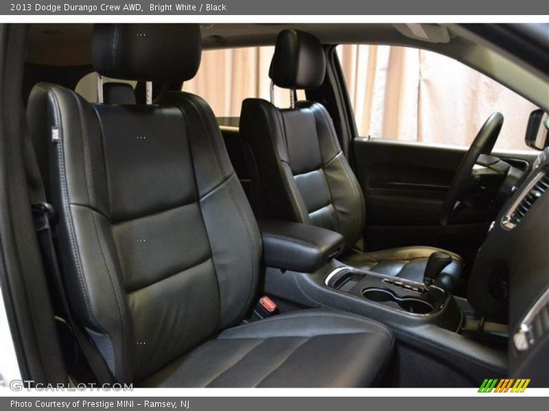 Bright White / Black 2013 Dodge Durango Crew AWD