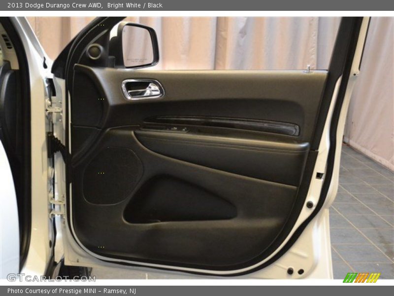 Bright White / Black 2013 Dodge Durango Crew AWD