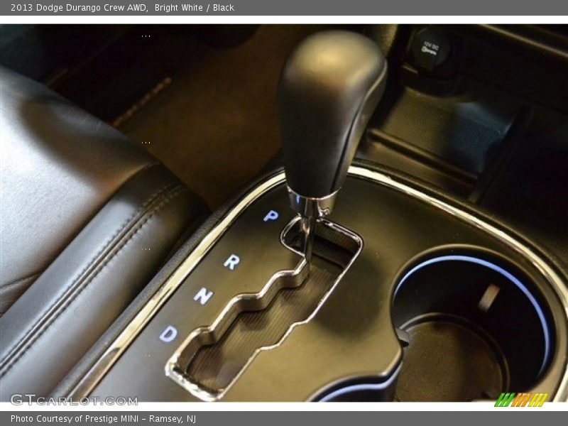 Bright White / Black 2013 Dodge Durango Crew AWD