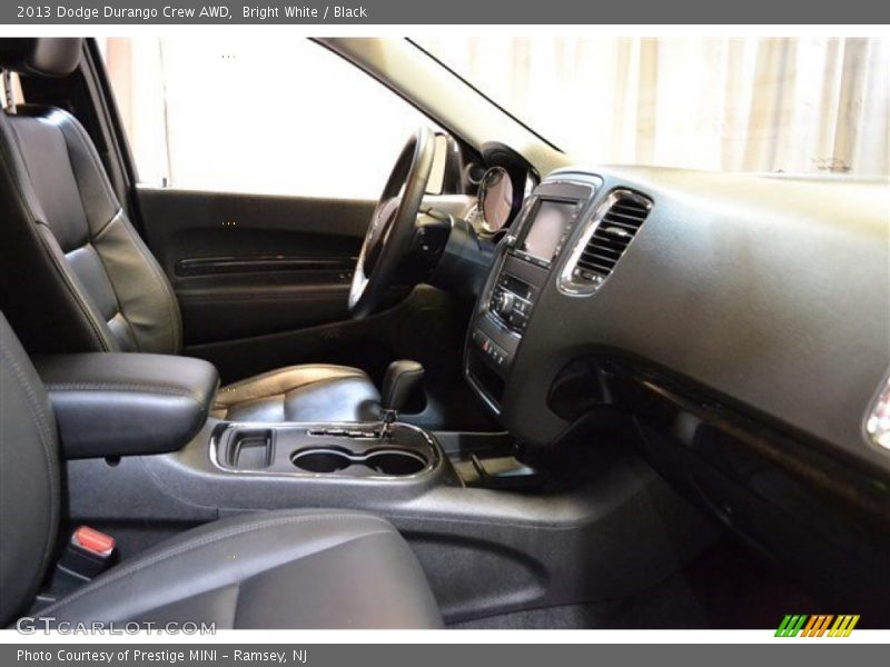 Bright White / Black 2013 Dodge Durango Crew AWD