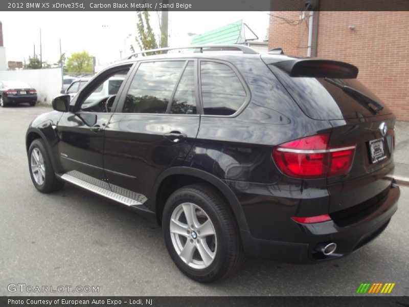 Carbon Black Metallic / Sand Beige 2012 BMW X5 xDrive35d