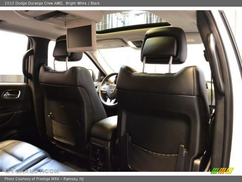 Bright White / Black 2013 Dodge Durango Crew AWD
