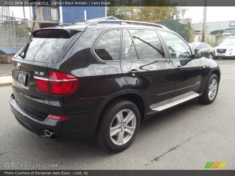 Carbon Black Metallic / Sand Beige 2012 BMW X5 xDrive35d