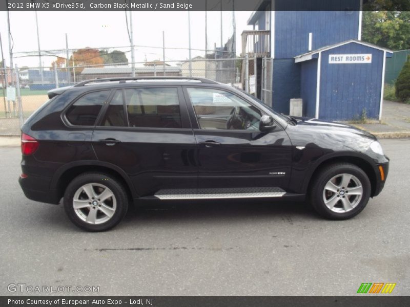 Carbon Black Metallic / Sand Beige 2012 BMW X5 xDrive35d