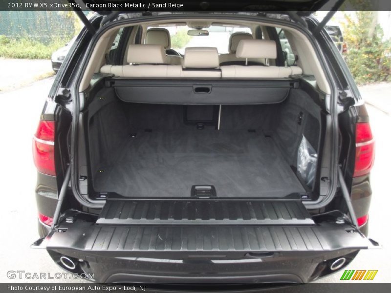 Carbon Black Metallic / Sand Beige 2012 BMW X5 xDrive35d