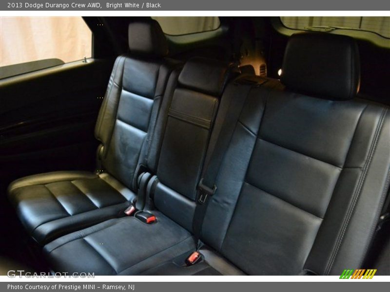 Bright White / Black 2013 Dodge Durango Crew AWD