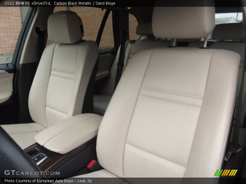 Carbon Black Metallic / Sand Beige 2012 BMW X5 xDrive35d