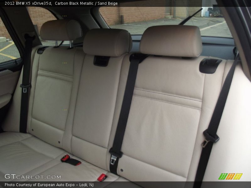 Carbon Black Metallic / Sand Beige 2012 BMW X5 xDrive35d