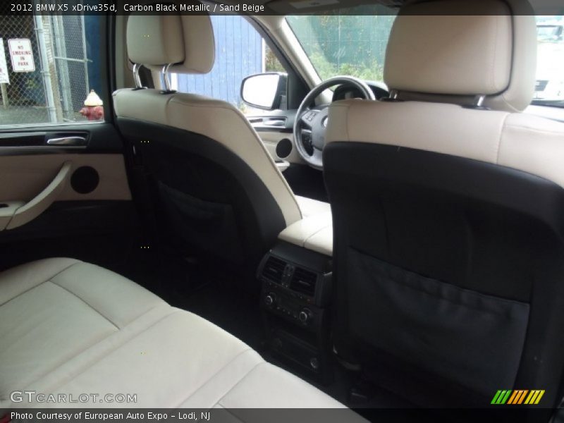 Carbon Black Metallic / Sand Beige 2012 BMW X5 xDrive35d