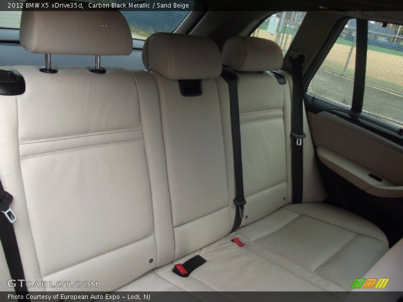 Carbon Black Metallic / Sand Beige 2012 BMW X5 xDrive35d