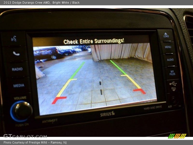 Bright White / Black 2013 Dodge Durango Crew AWD