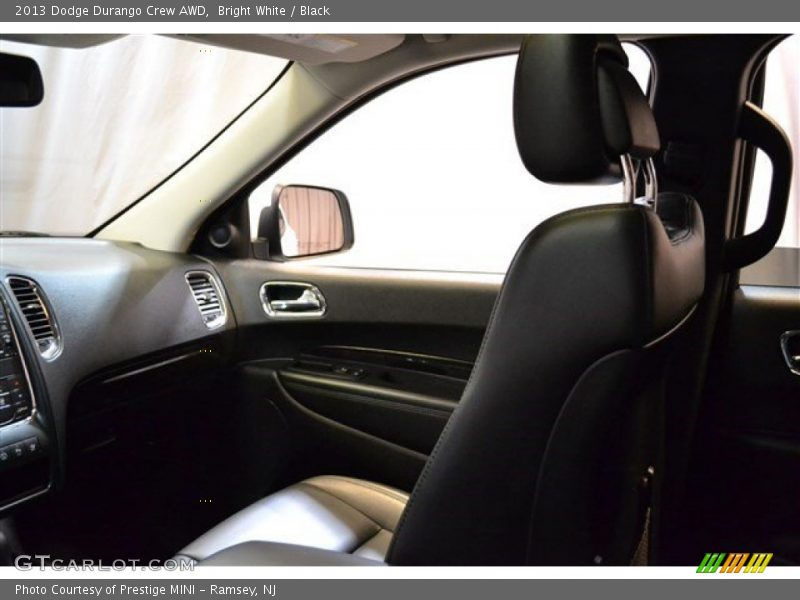 Bright White / Black 2013 Dodge Durango Crew AWD