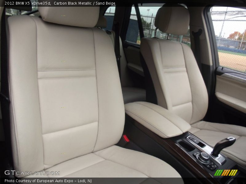 Carbon Black Metallic / Sand Beige 2012 BMW X5 xDrive35d