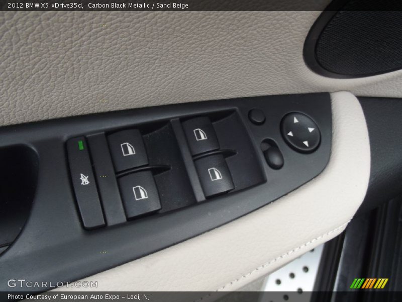 Carbon Black Metallic / Sand Beige 2012 BMW X5 xDrive35d
