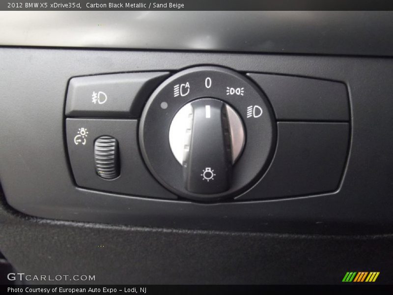 Carbon Black Metallic / Sand Beige 2012 BMW X5 xDrive35d