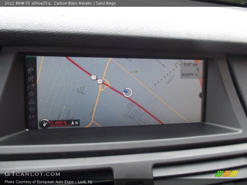 Carbon Black Metallic / Sand Beige 2012 BMW X5 xDrive35d