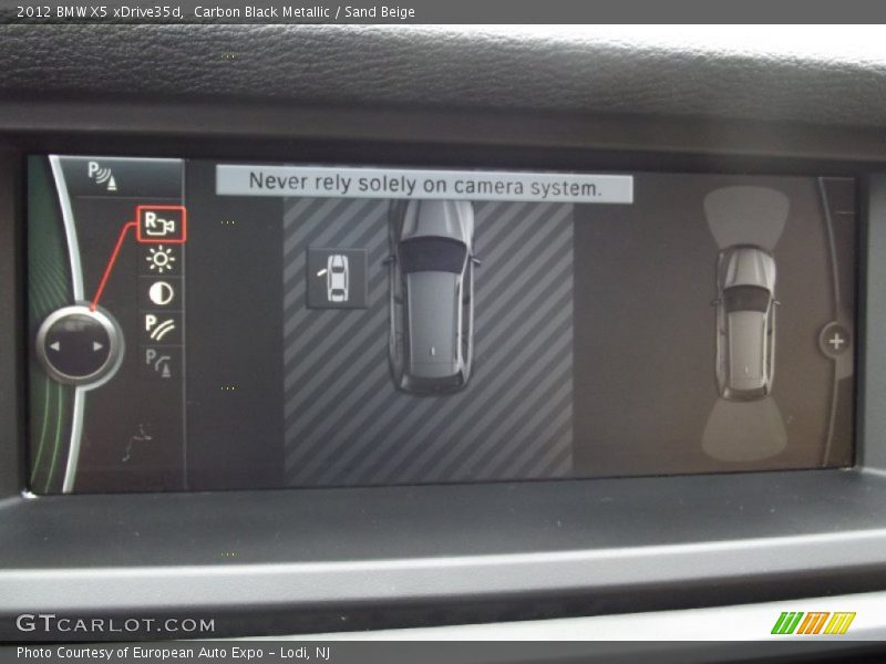 Carbon Black Metallic / Sand Beige 2012 BMW X5 xDrive35d