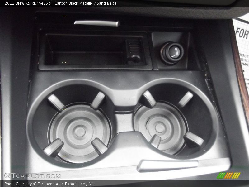 Carbon Black Metallic / Sand Beige 2012 BMW X5 xDrive35d