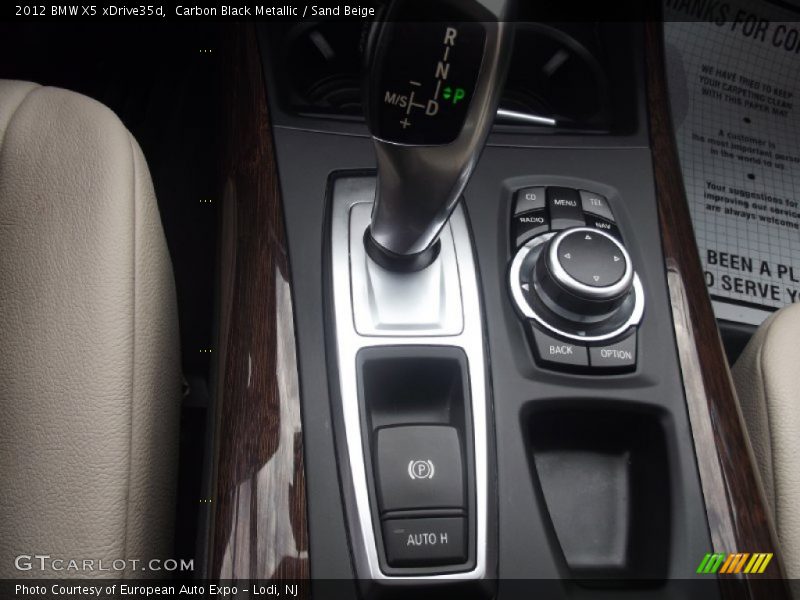 Carbon Black Metallic / Sand Beige 2012 BMW X5 xDrive35d