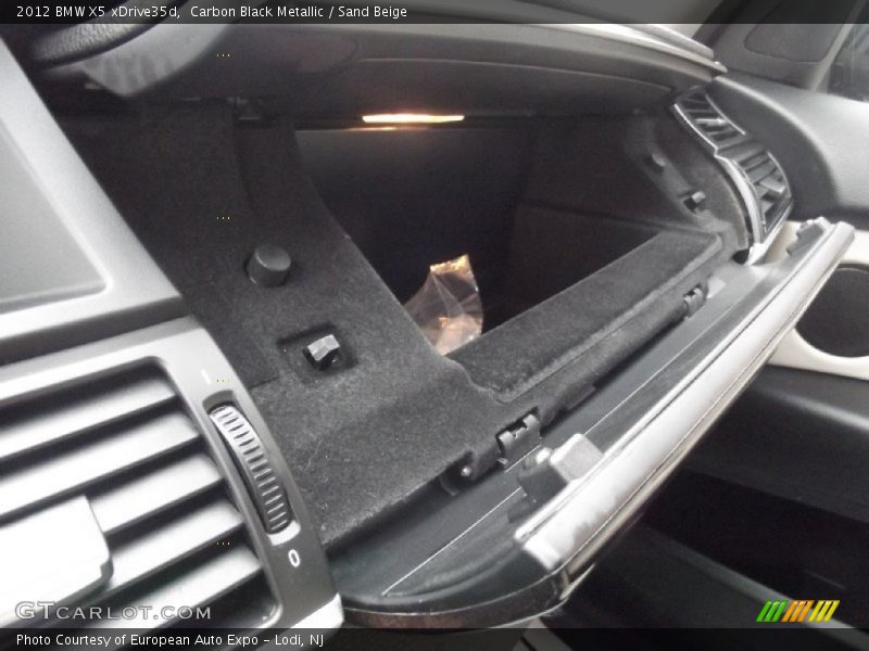 Carbon Black Metallic / Sand Beige 2012 BMW X5 xDrive35d