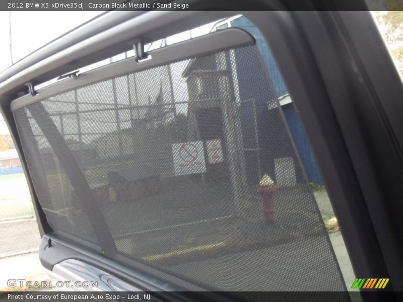 Carbon Black Metallic / Sand Beige 2012 BMW X5 xDrive35d