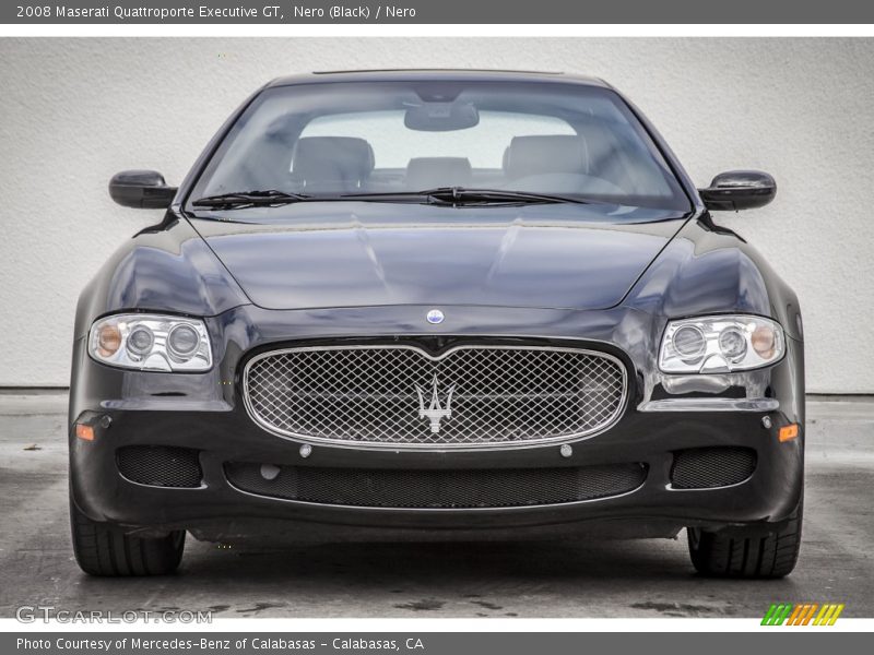 Nero (Black) / Nero 2008 Maserati Quattroporte Executive GT