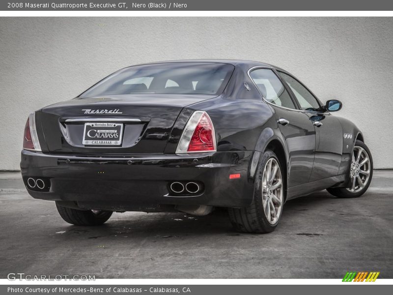 Nero (Black) / Nero 2008 Maserati Quattroporte Executive GT