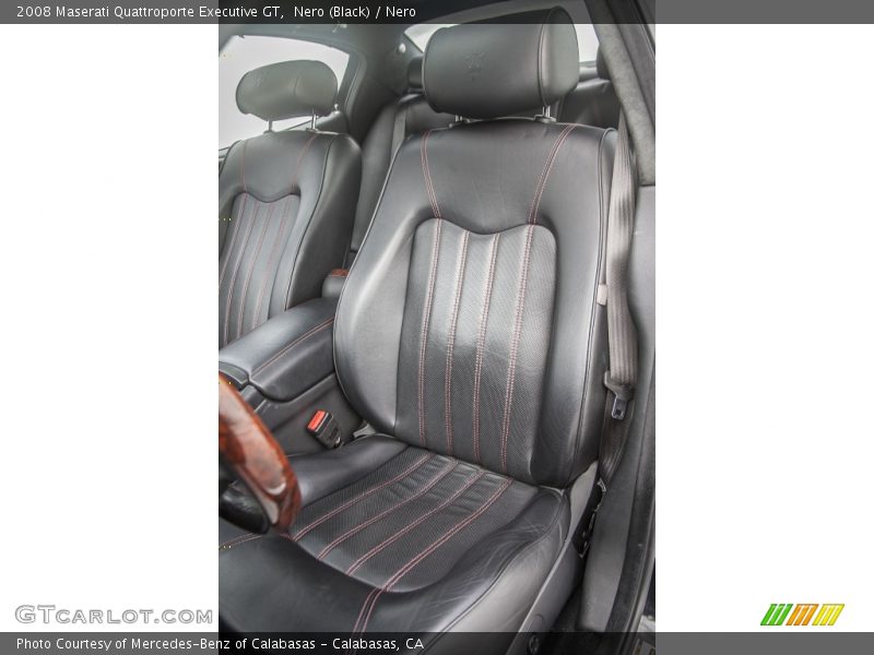 Front Seat of 2008 Quattroporte Executive GT