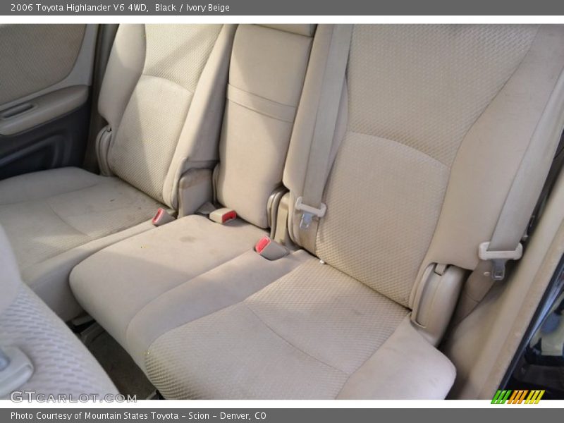Black / Ivory Beige 2006 Toyota Highlander V6 4WD