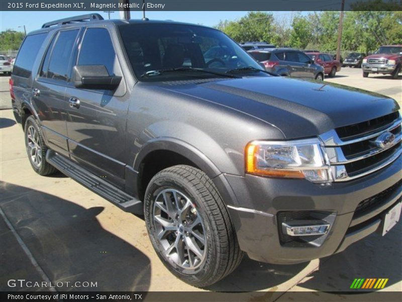 Magnetic Metallic / Ebony 2015 Ford Expedition XLT