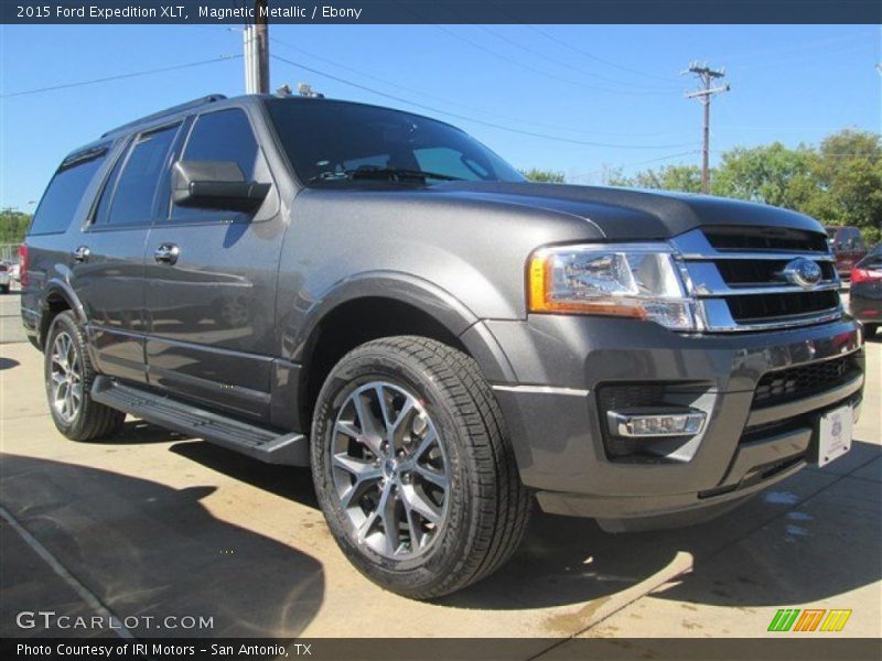 Magnetic Metallic / Ebony 2015 Ford Expedition XLT