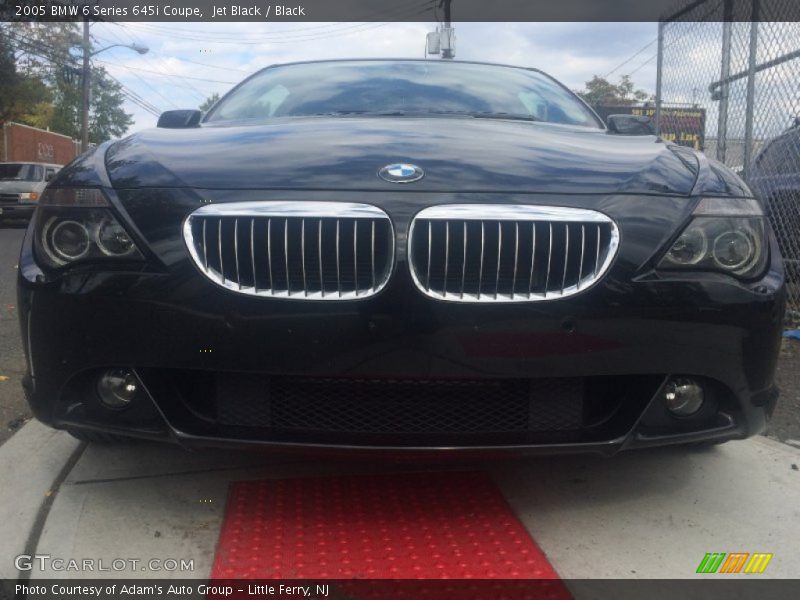 Jet Black / Black 2005 BMW 6 Series 645i Coupe