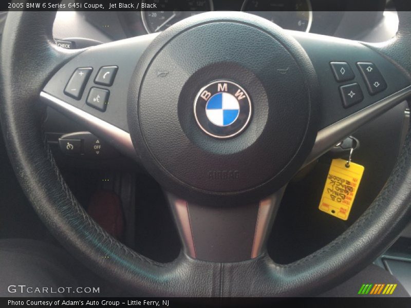 Jet Black / Black 2005 BMW 6 Series 645i Coupe