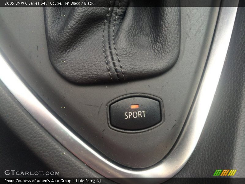 Jet Black / Black 2005 BMW 6 Series 645i Coupe