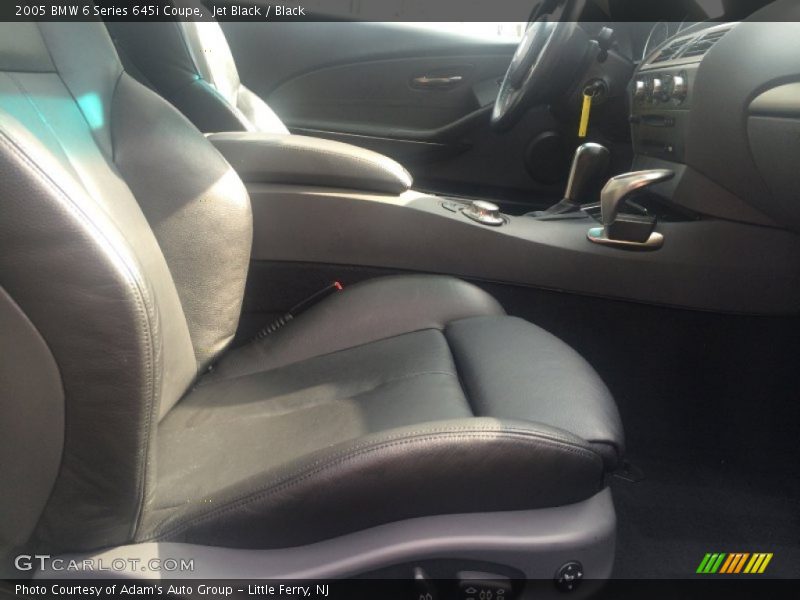 Jet Black / Black 2005 BMW 6 Series 645i Coupe