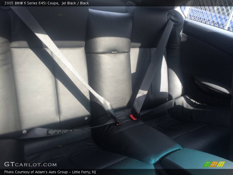 Jet Black / Black 2005 BMW 6 Series 645i Coupe