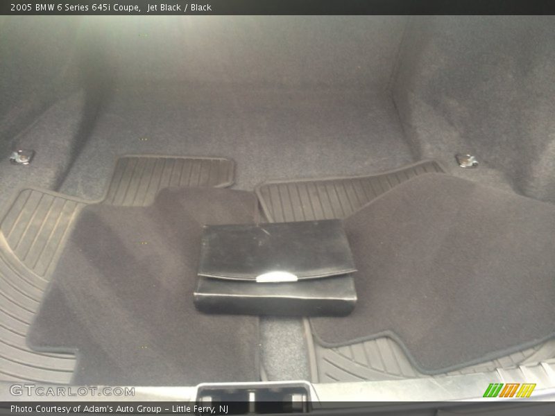 Jet Black / Black 2005 BMW 6 Series 645i Coupe