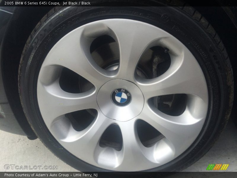 Jet Black / Black 2005 BMW 6 Series 645i Coupe