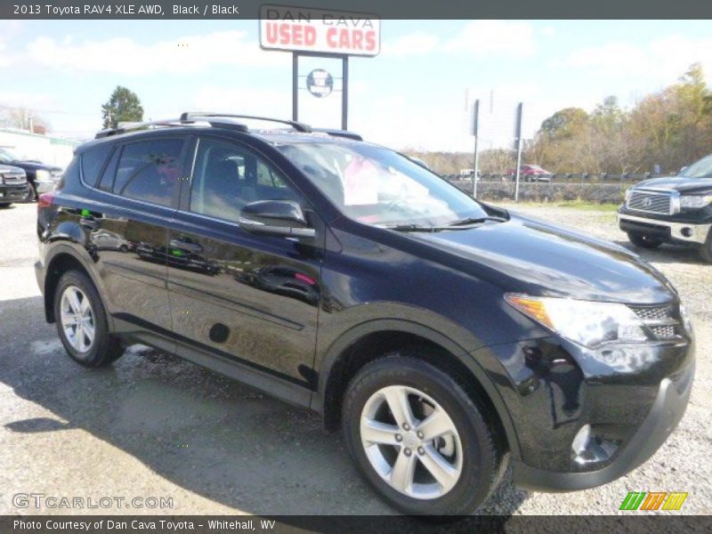 Black / Black 2013 Toyota RAV4 XLE AWD