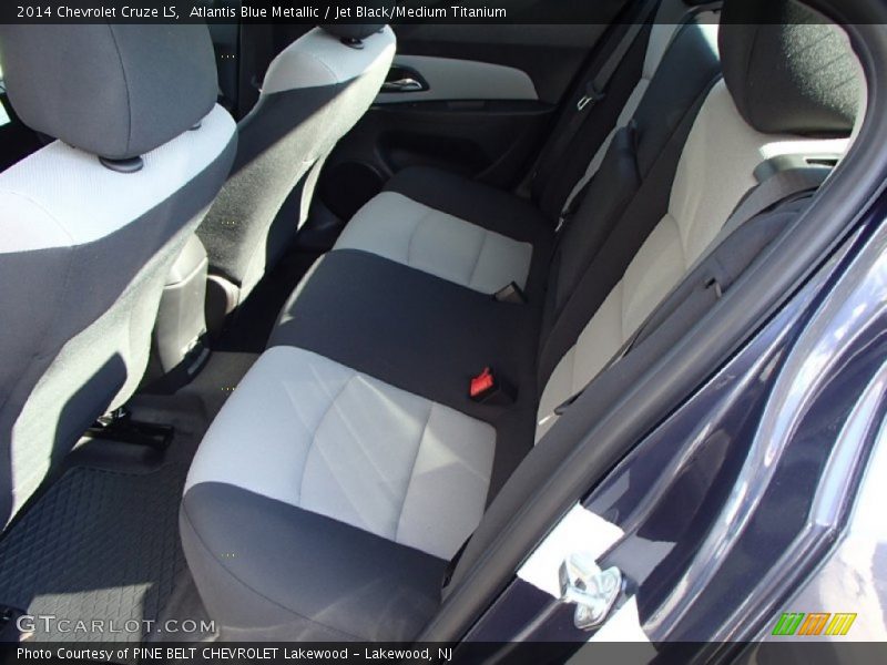 Atlantis Blue Metallic / Jet Black/Medium Titanium 2014 Chevrolet Cruze LS