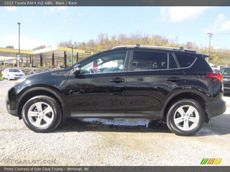 Black / Black 2013 Toyota RAV4 XLE AWD