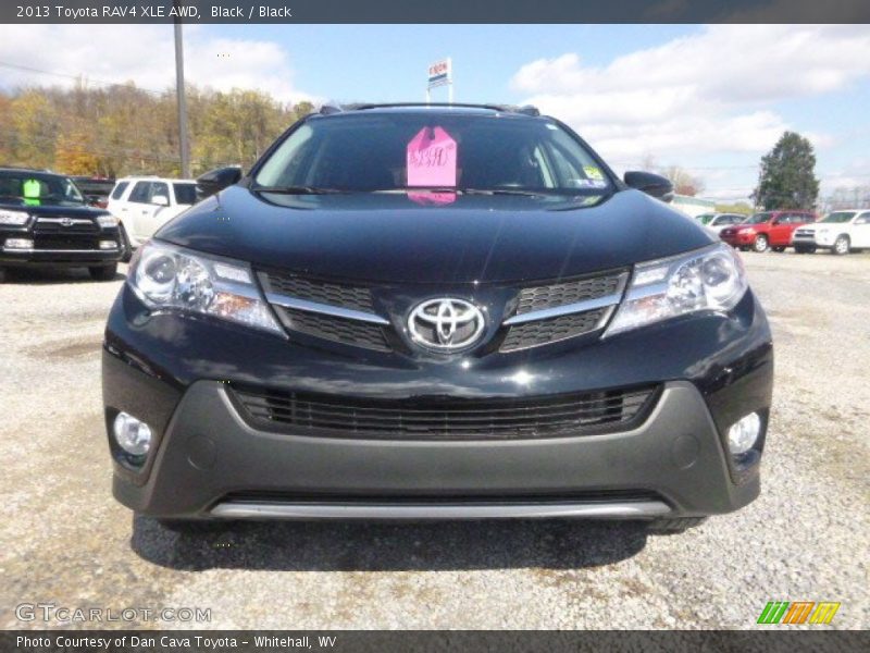 Black / Black 2013 Toyota RAV4 XLE AWD
