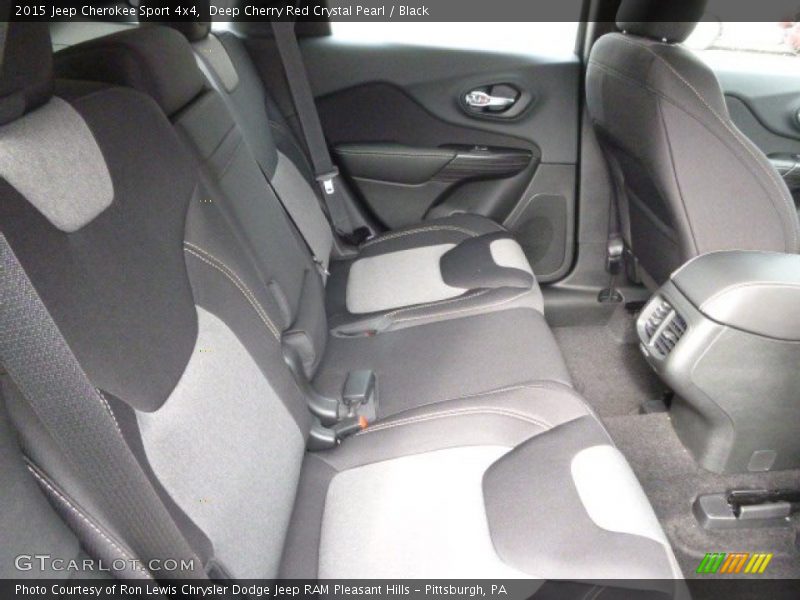 Rear Seat of 2015 Cherokee Sport 4x4