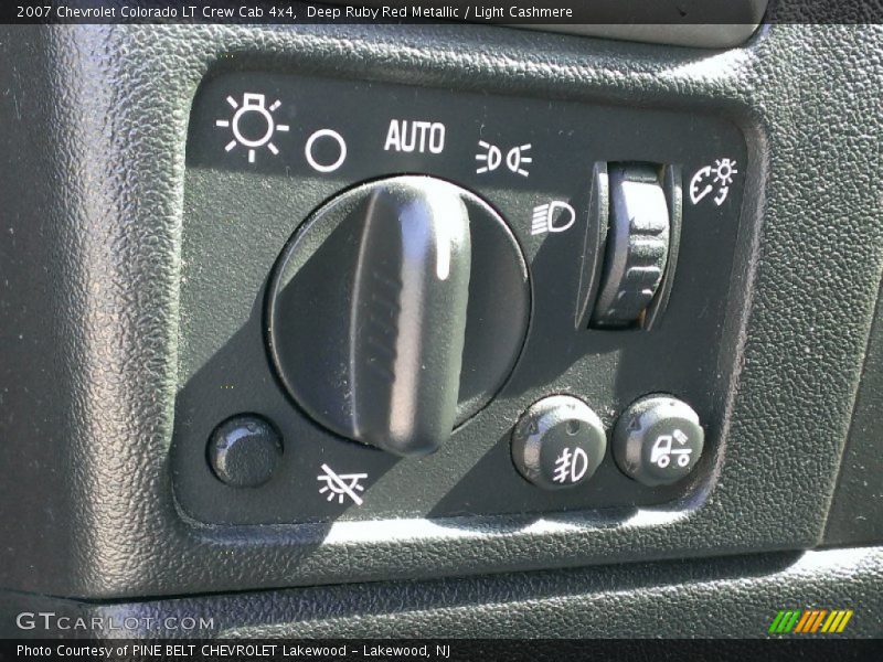 Deep Ruby Red Metallic / Light Cashmere 2007 Chevrolet Colorado LT Crew Cab 4x4