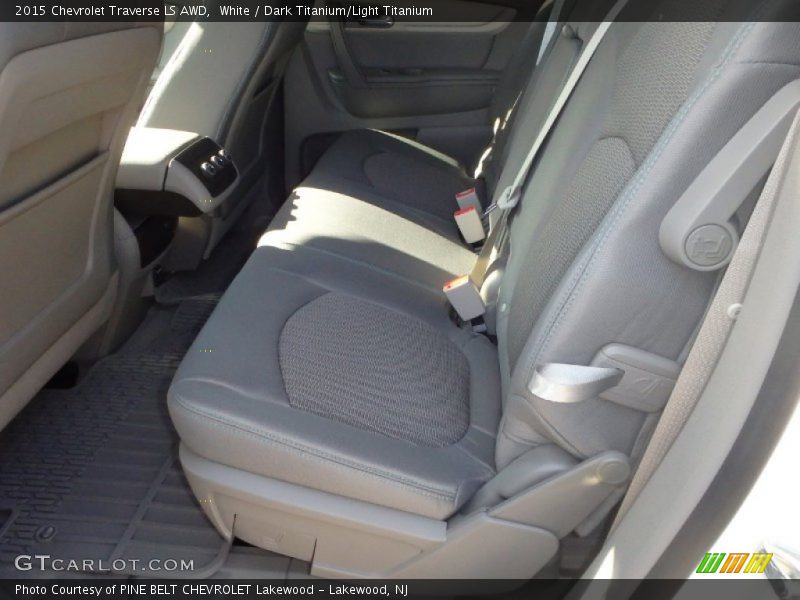 White / Dark Titanium/Light Titanium 2015 Chevrolet Traverse LS AWD